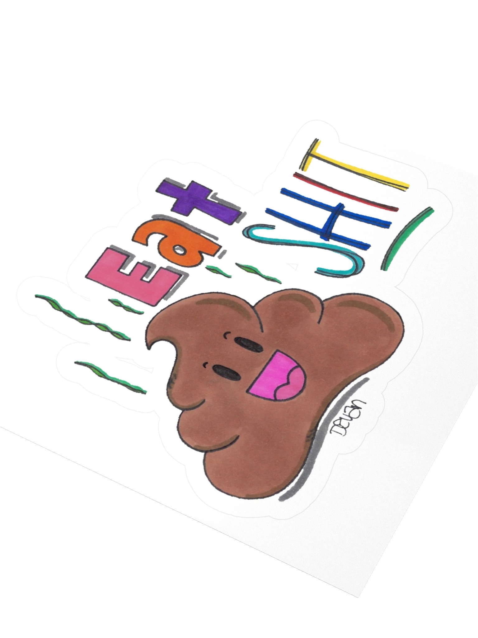 Eat Shit Sticker product image (3)