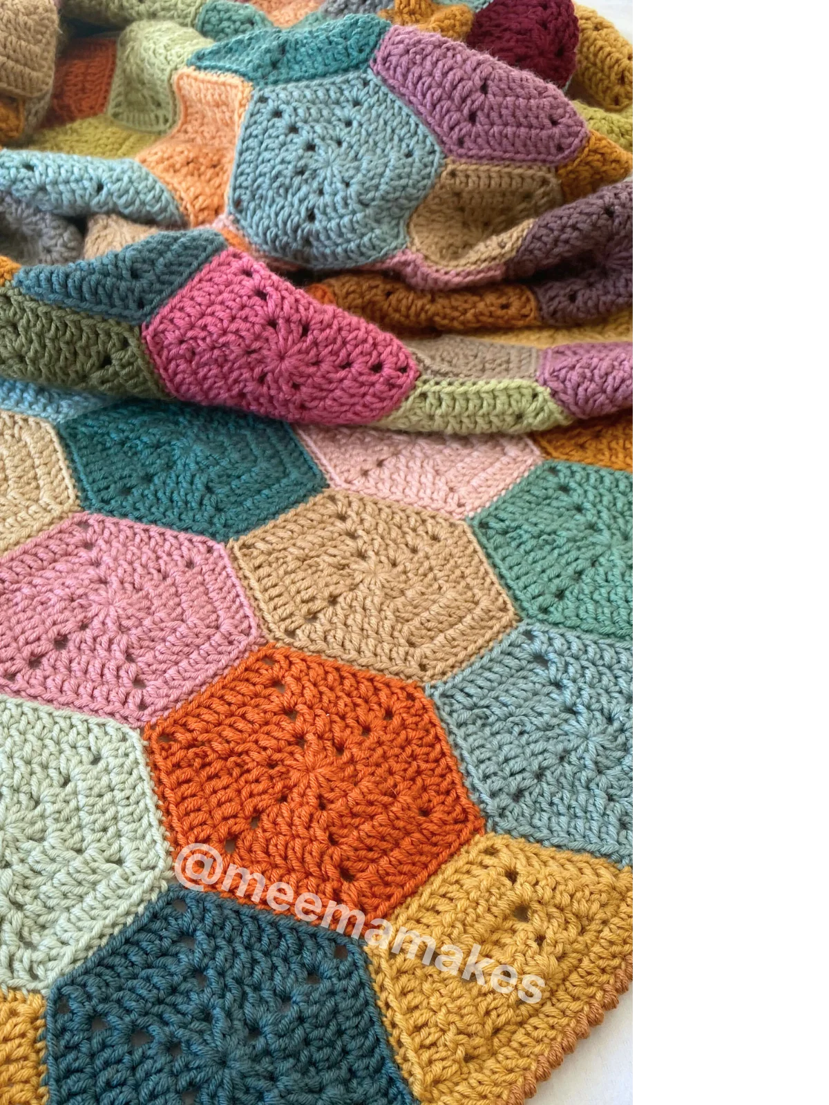 Hexalong Blanket Pattern product image (2)