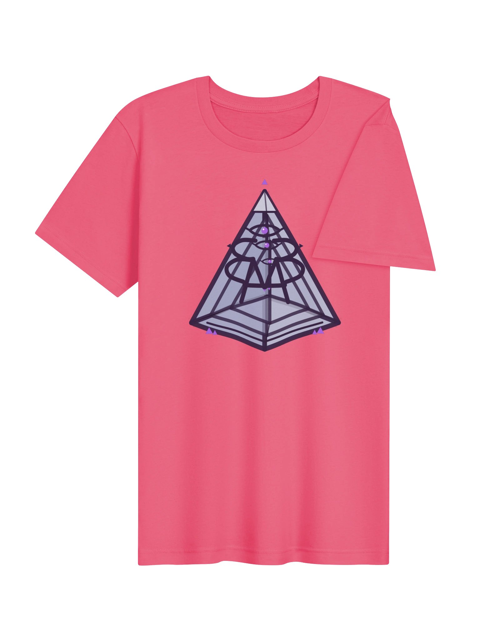AMP-33 5D Pyramid Tee — Pink product image (4)