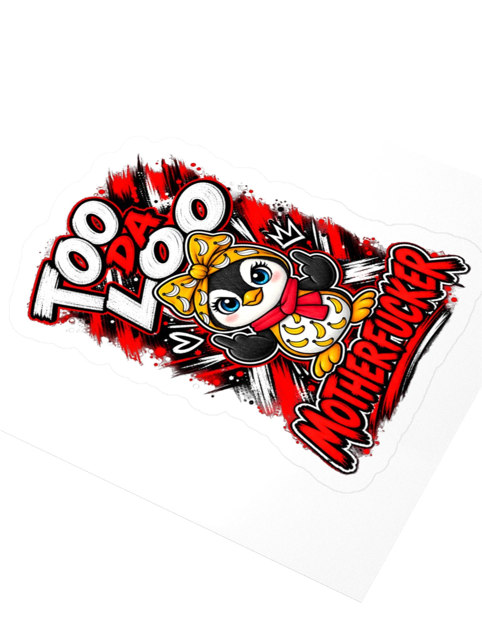 Too-da-loo Motherfluffer Lulu Sticker product image (3)