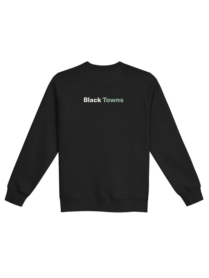 Black sweatshirt - minimalist product image (2)