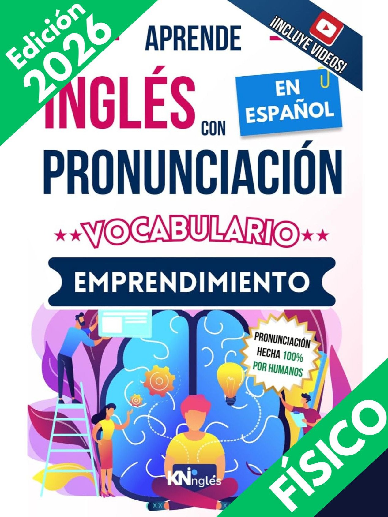 Emprendimiento / libro para aprender inglés con pronunicación / vocabulario para comerciantes y emprensarios y emprendedores product image (1)