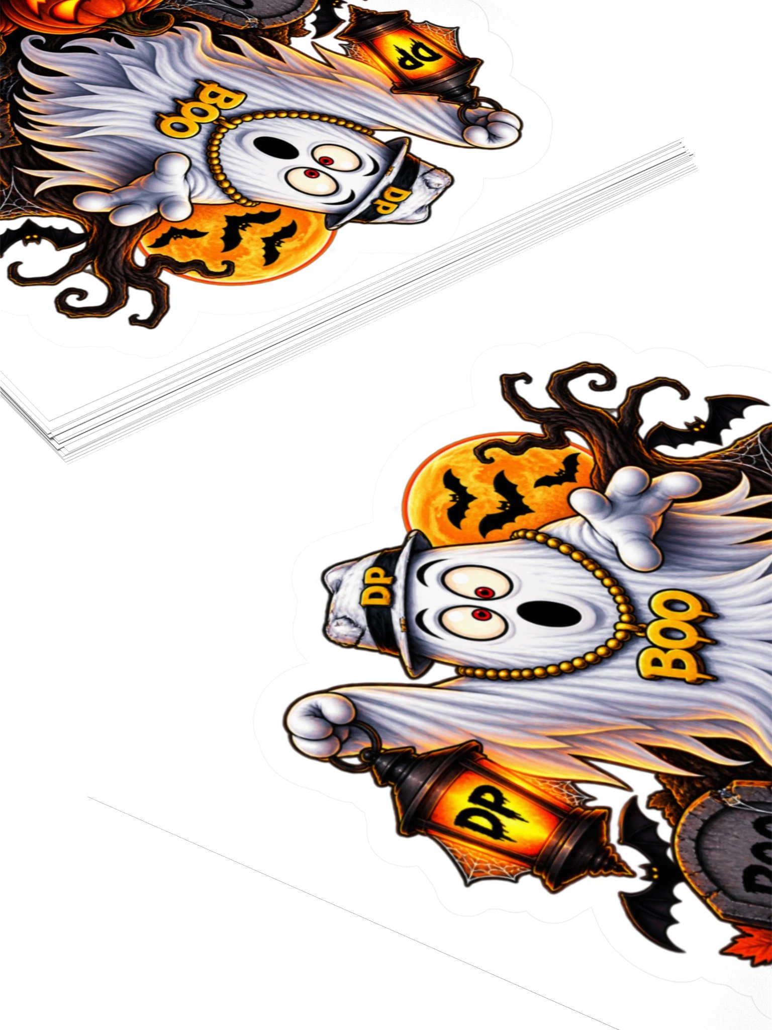 Boo trick or Treat 3" x 3" sticker product image (4)