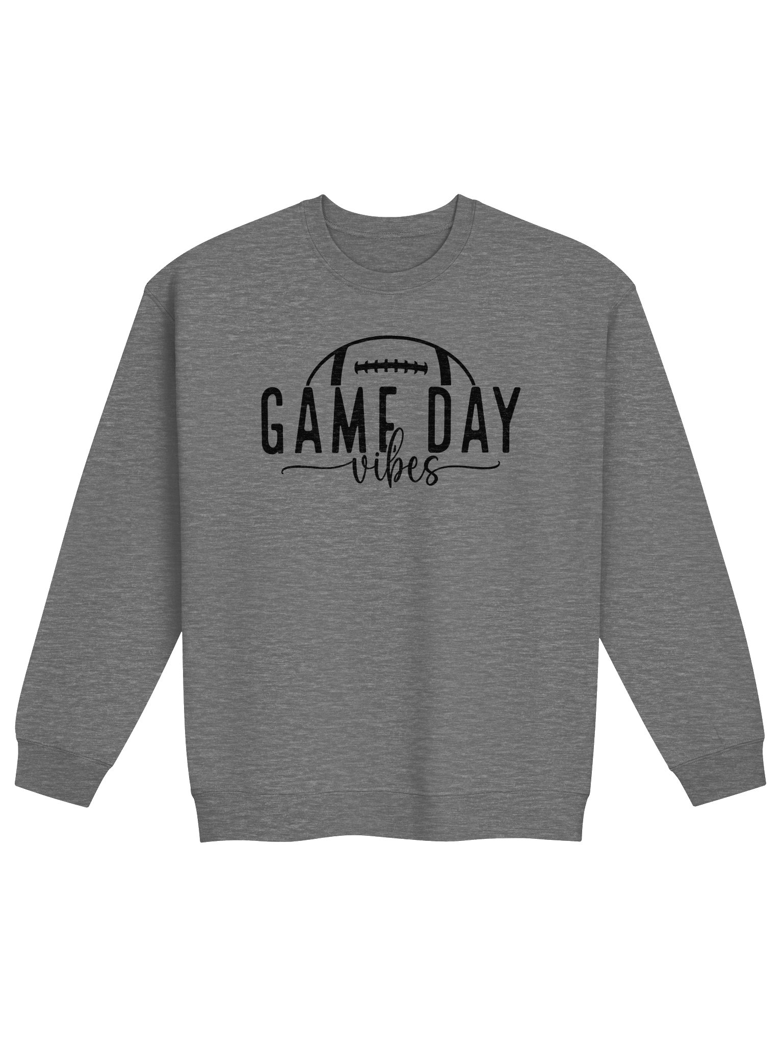 🏈 Game Day Vibes Crewneck Sweatshirt | Football Season Pullover product image (4)