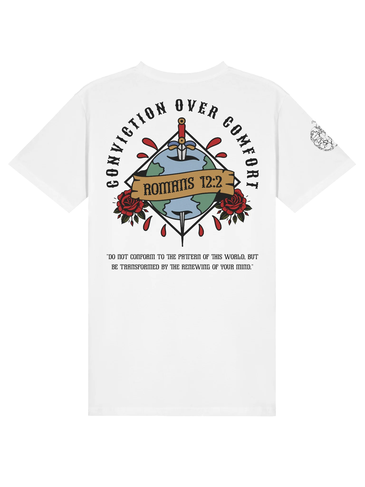 Conviction Over Comfort Premium Heavyweight T-Shirt product image (4)