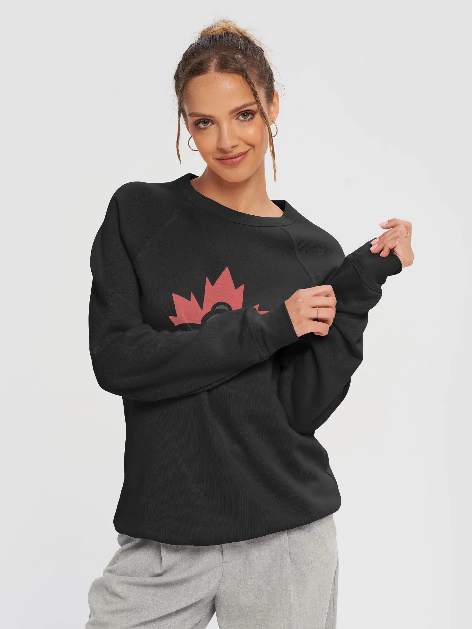 Canadian Aviation Fleece Sweatshirt product image (3)