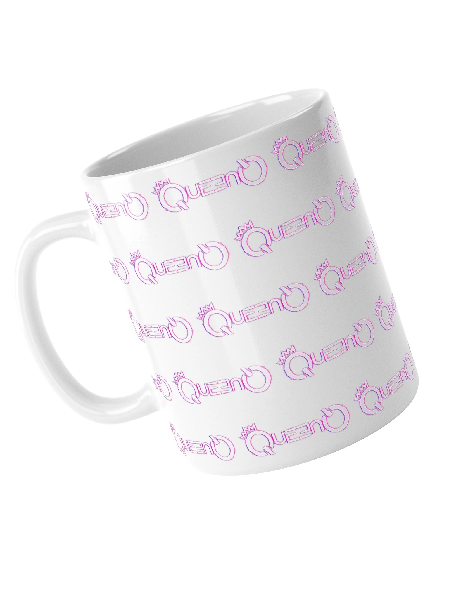 Q White Neon Pattern Mug product image (5)