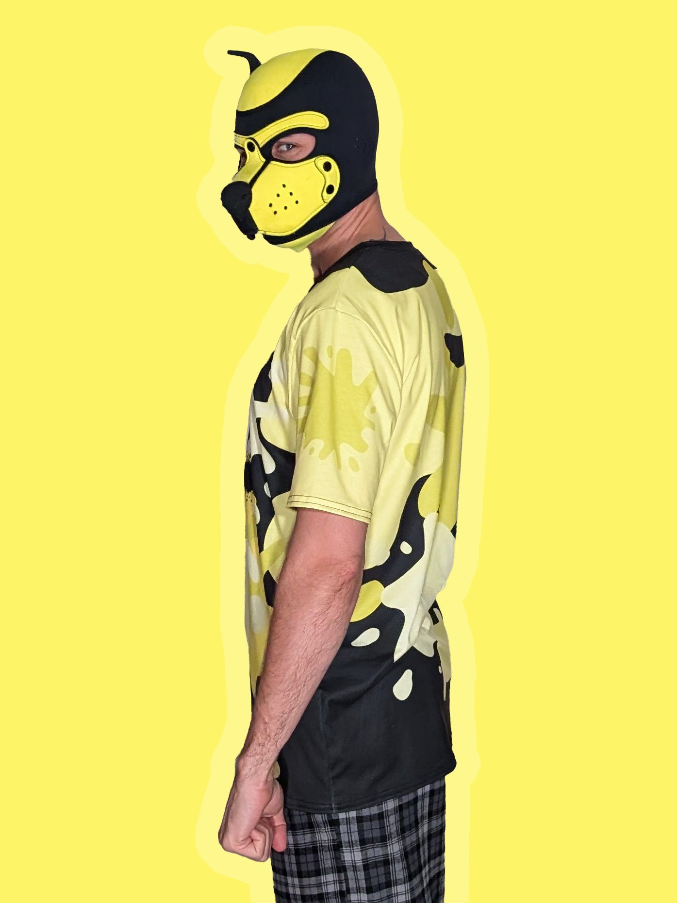 Chaos Splatter Shirt - Yellow product image (4)