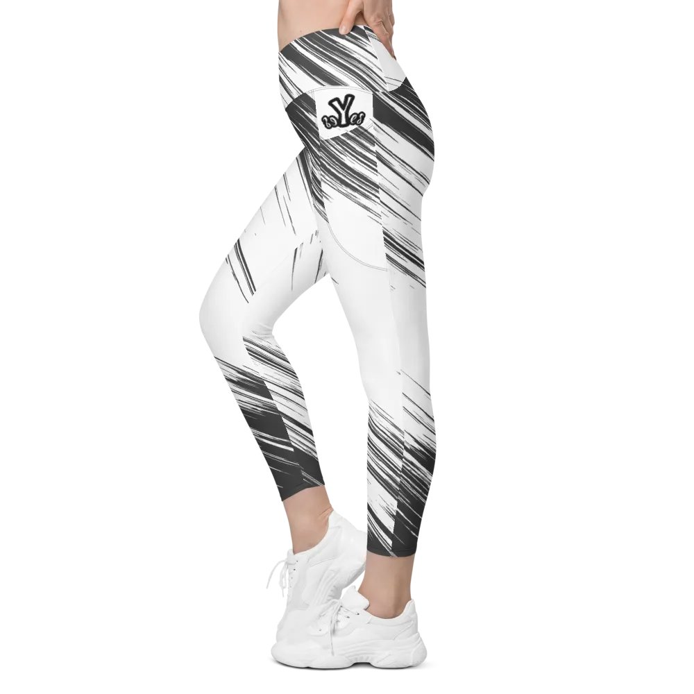 YesYes B/W Leggings product image (3)