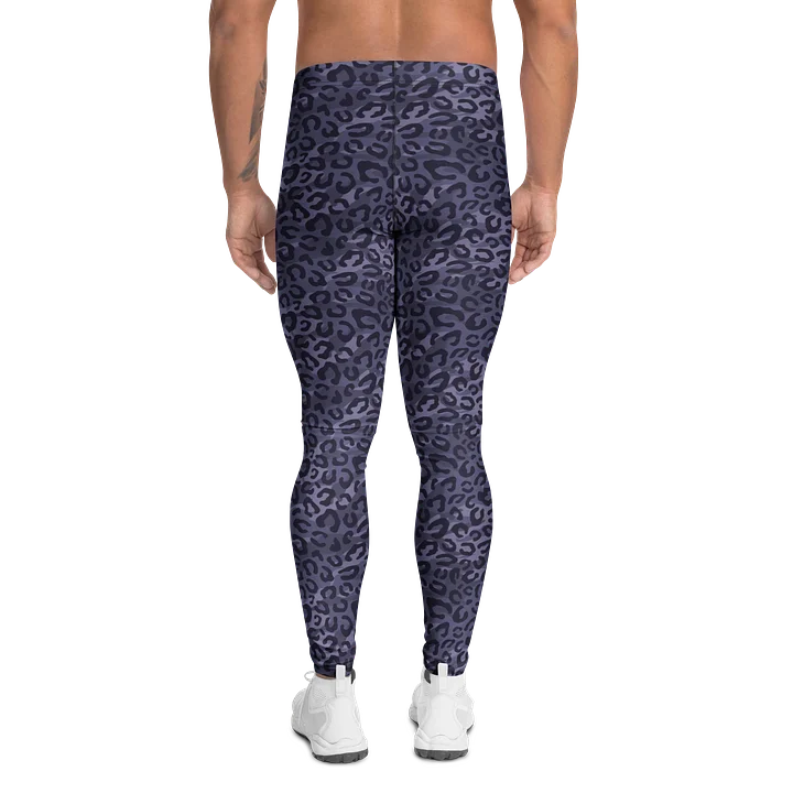 Camouflage Men's Leggings with Bold Black Animal Print product image (2)