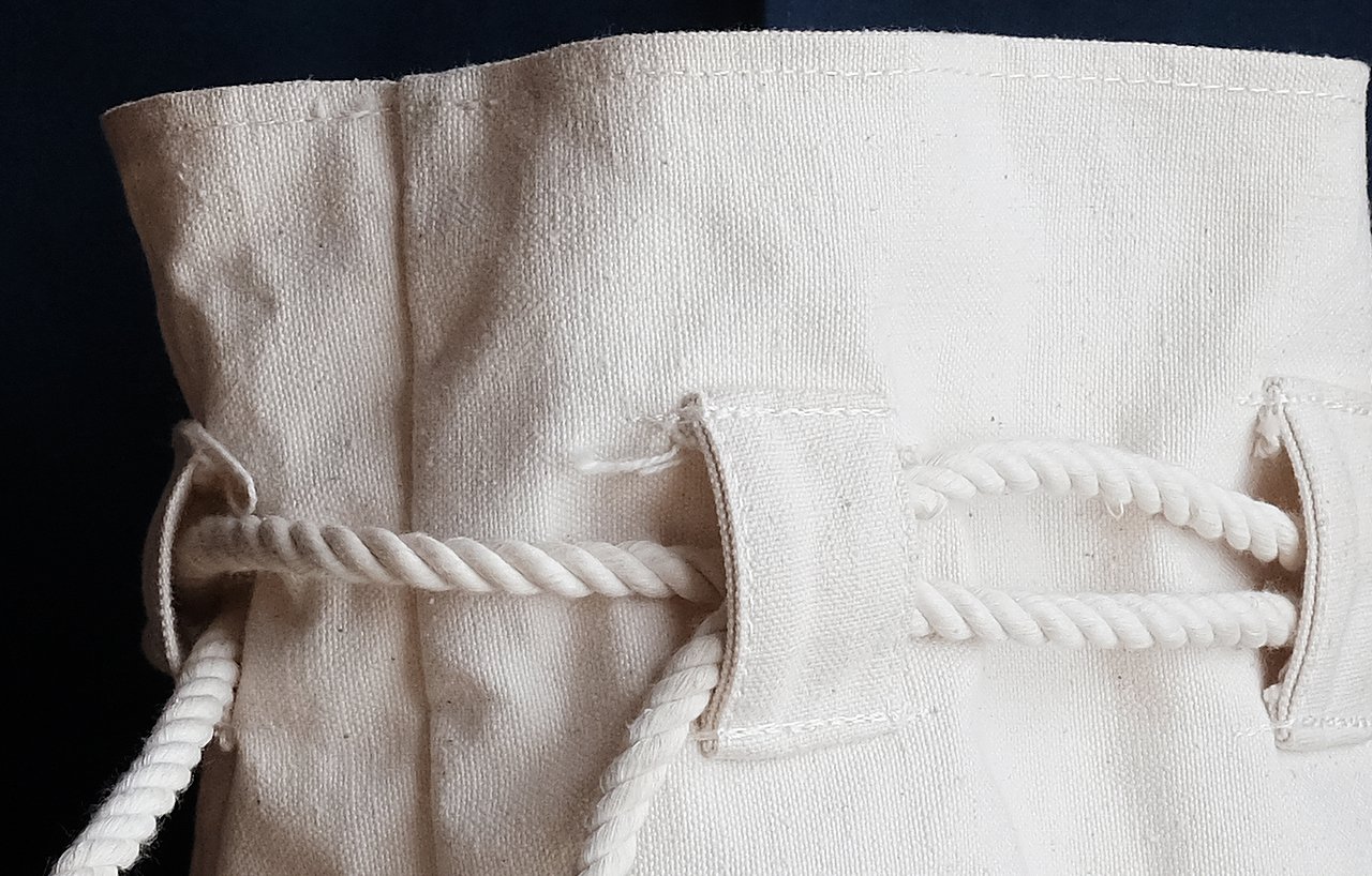 キャンバスロープ引き袋 純綿布 product image (7)