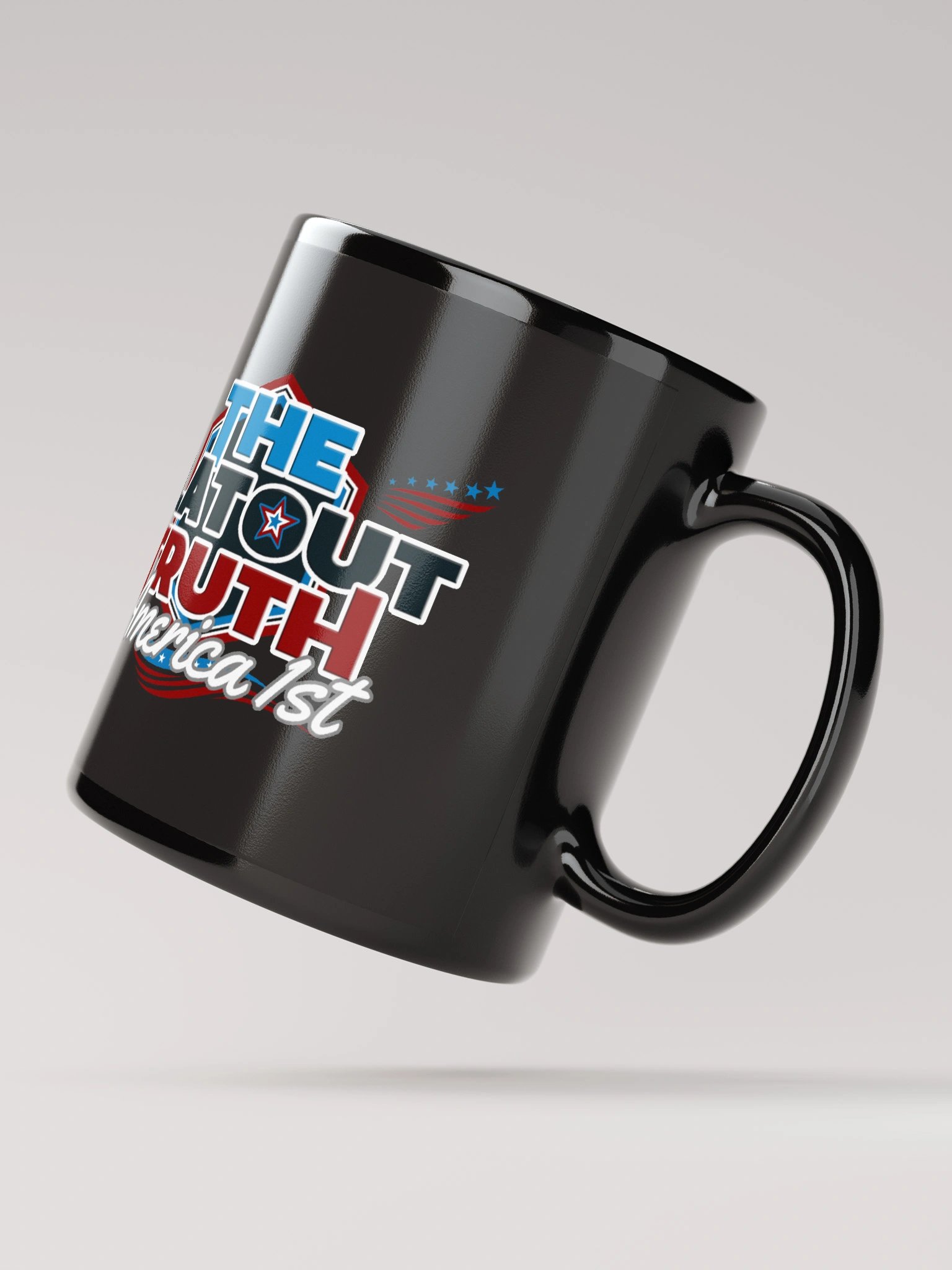 TFOT America 1st Black "Wings" Mug product image (3)