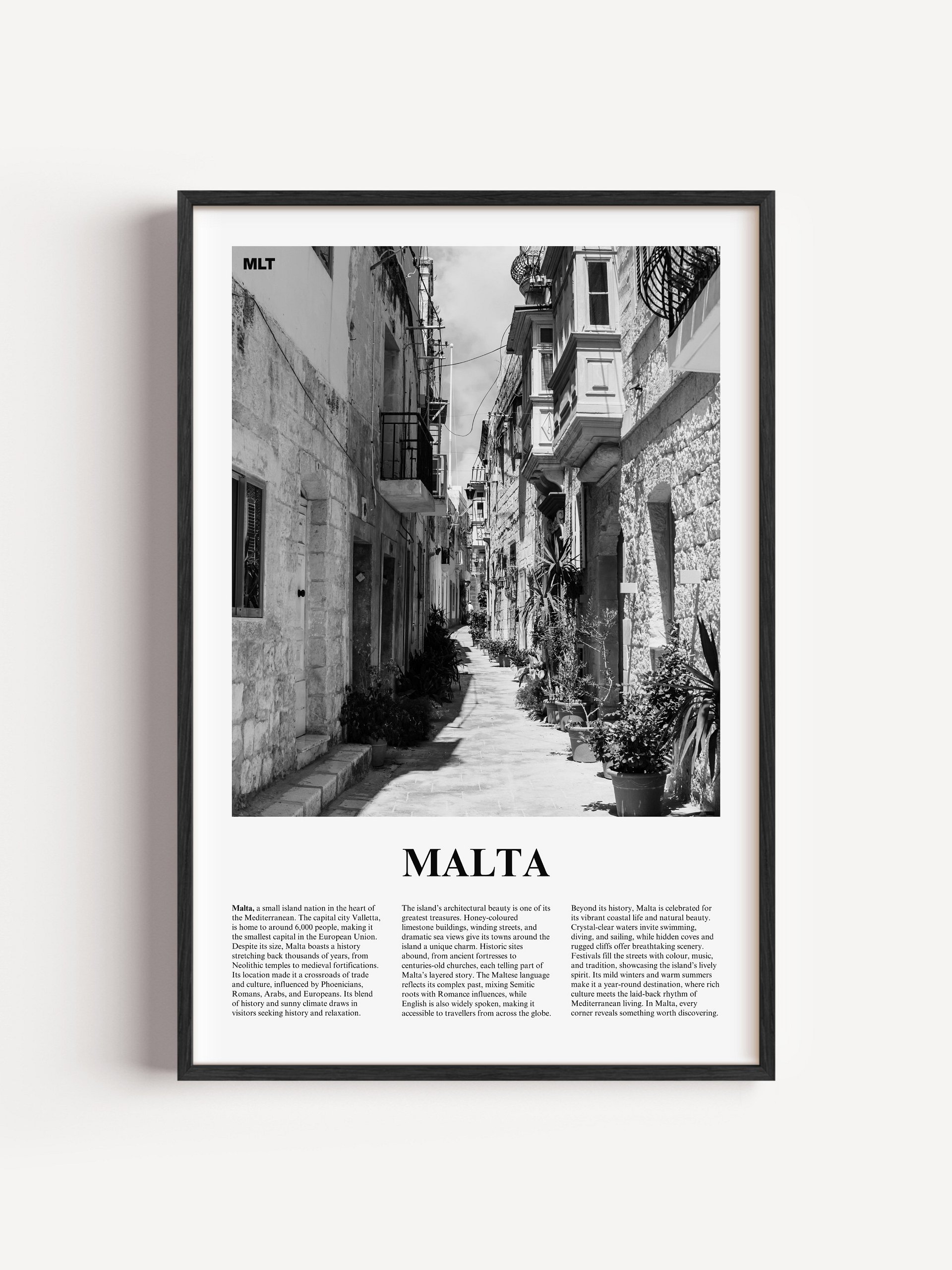 Malta 03 Newspaper Poster product image (1)