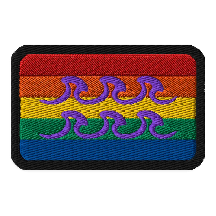 Zodiac Symbols Rainbow Patch - 11 - Aquarius product image (1)
