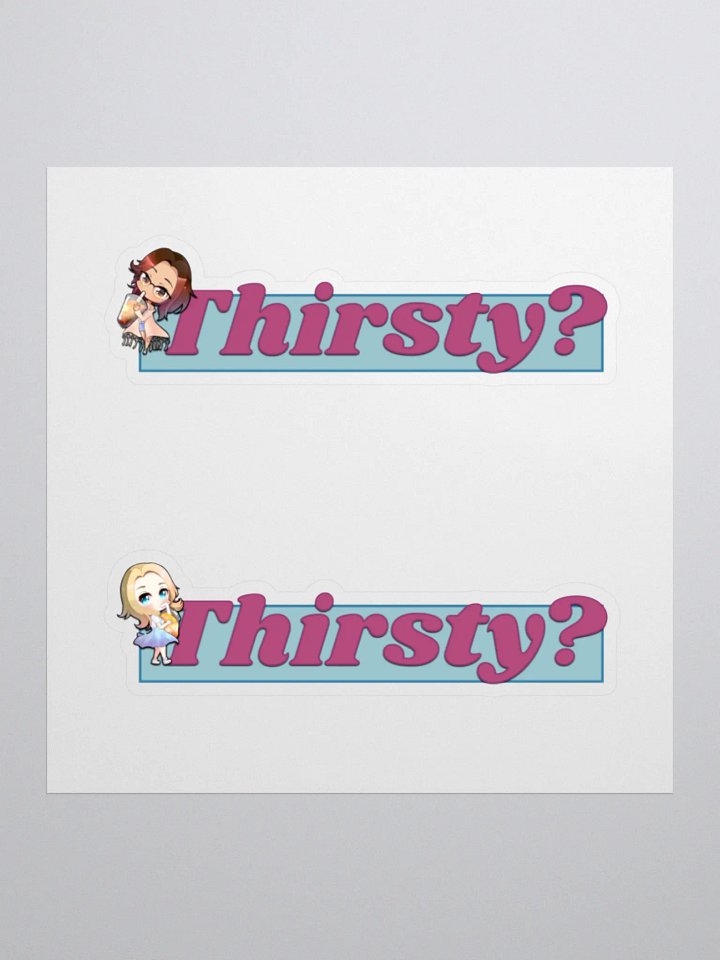 Thirsty Michi Sticker product image (2)