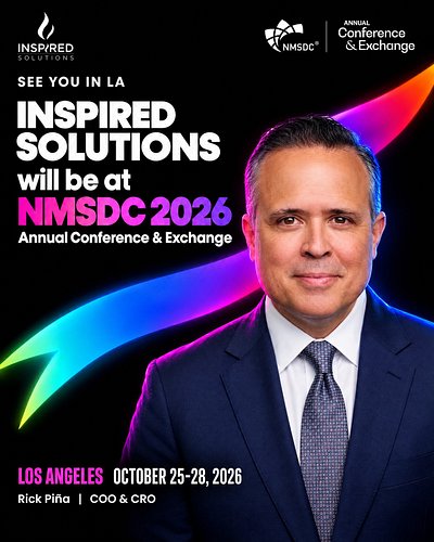 Next week I will be in Los Angeles for the 2026 NMSDC Annual Conference & Exchange, October 25-28.

This is not just another ...