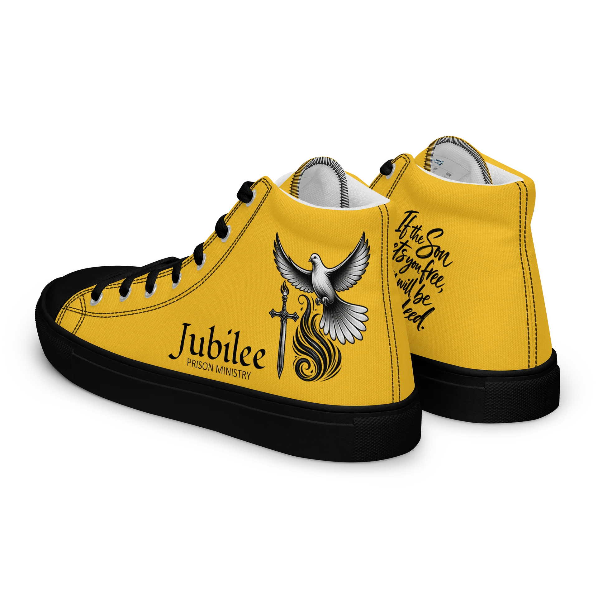 Men's Jubilee High-tops - Yellow product image (5)