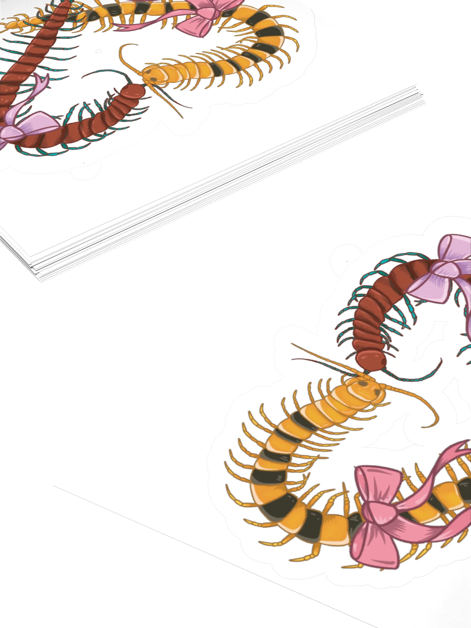 centipedes <3 sticker product image (11)