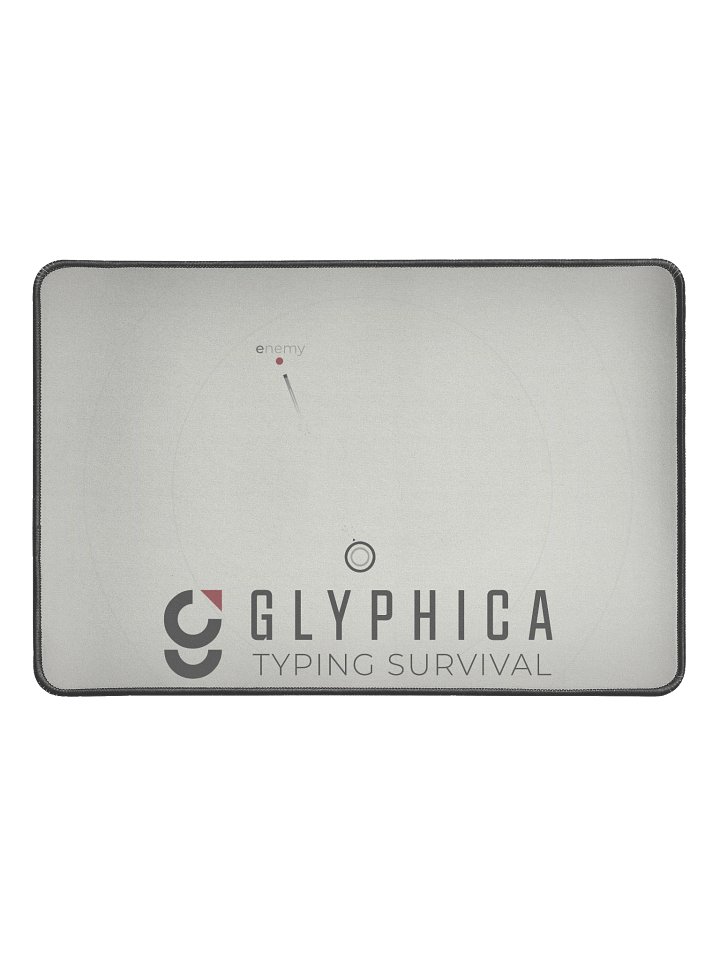 Glyphica Light Theme Desk Mat Small product image (1)