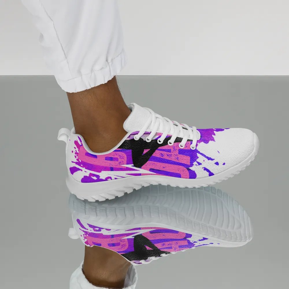 Born to Dance Her Silhouette Design Men's Athletic Shoes product image (12)