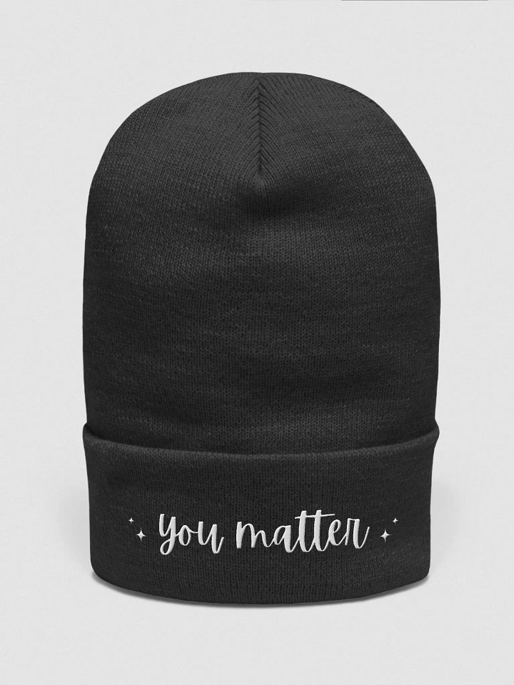You Matter Beanie product image (1)