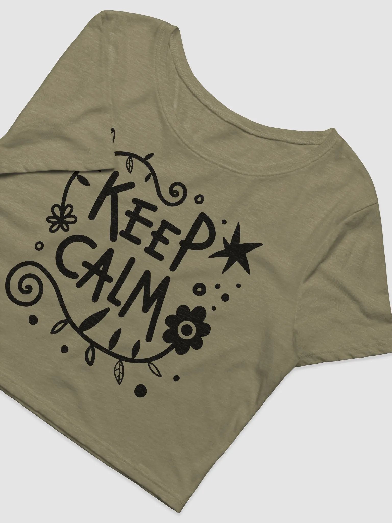 Keep Calm Crop T product image (5)