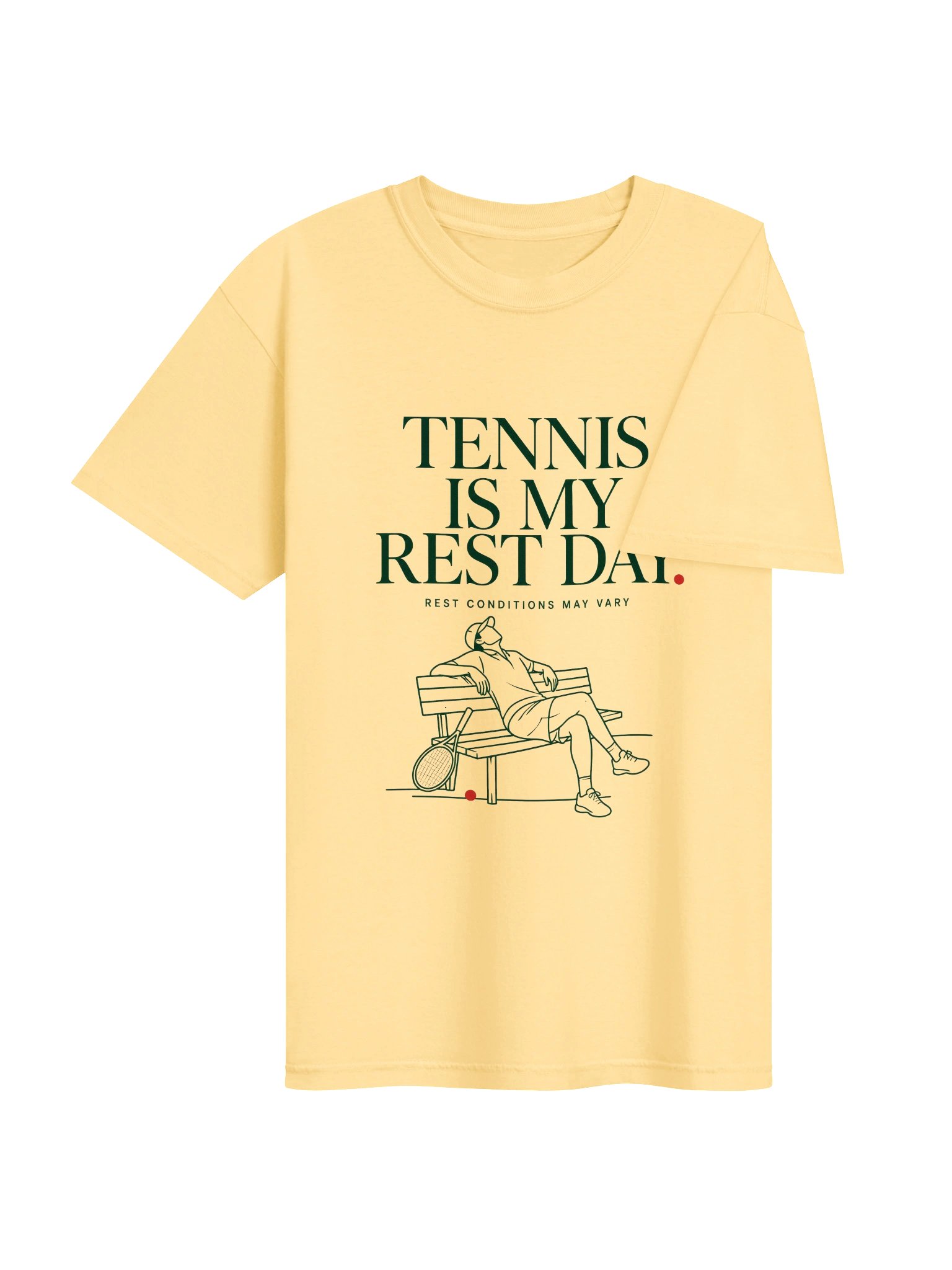 Tennis Is My Rest Day Tee product image (4)
