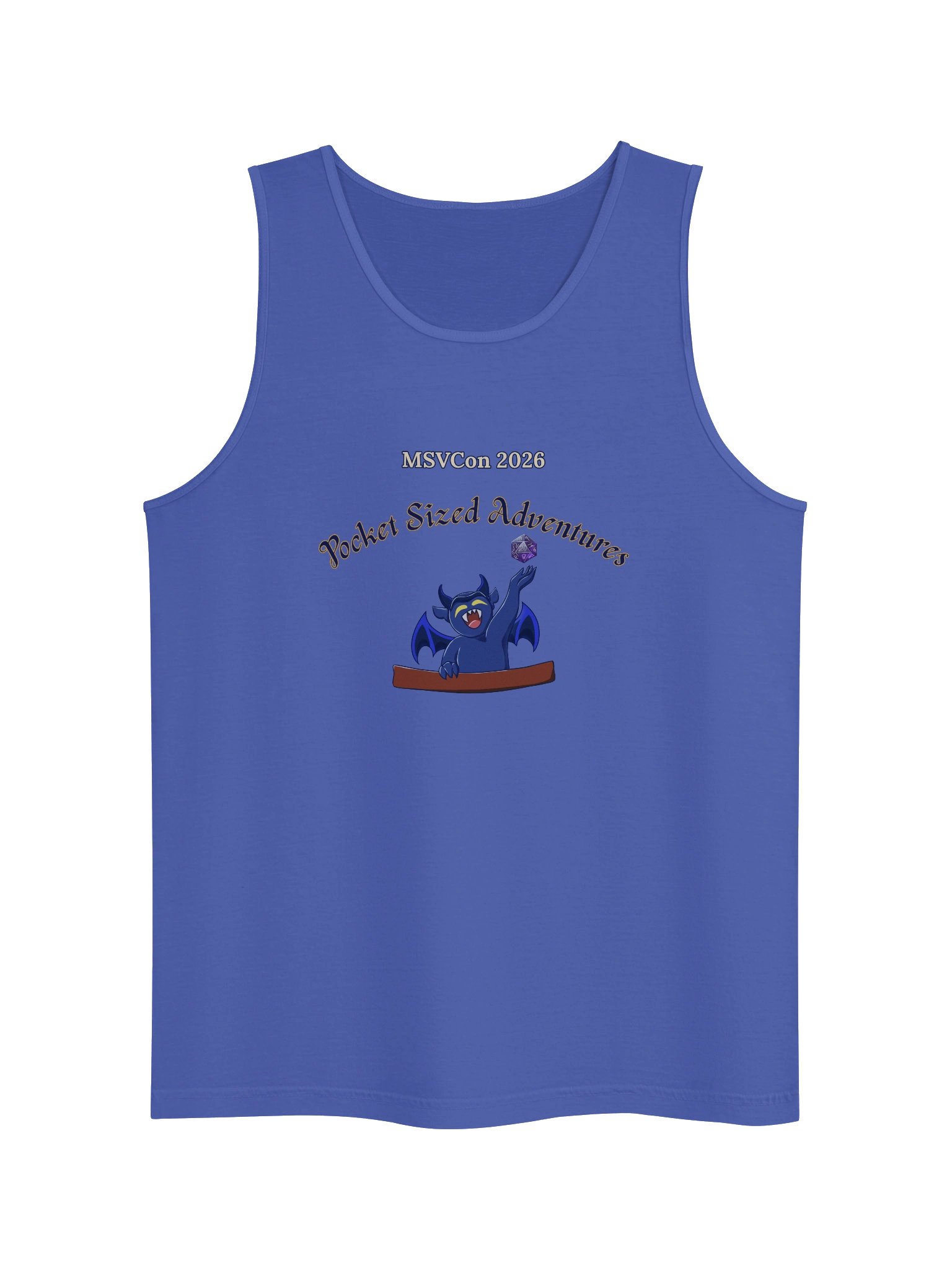 MSVCon 2026: Pocket Sized Adventures Unisex Tank Top product image (7)