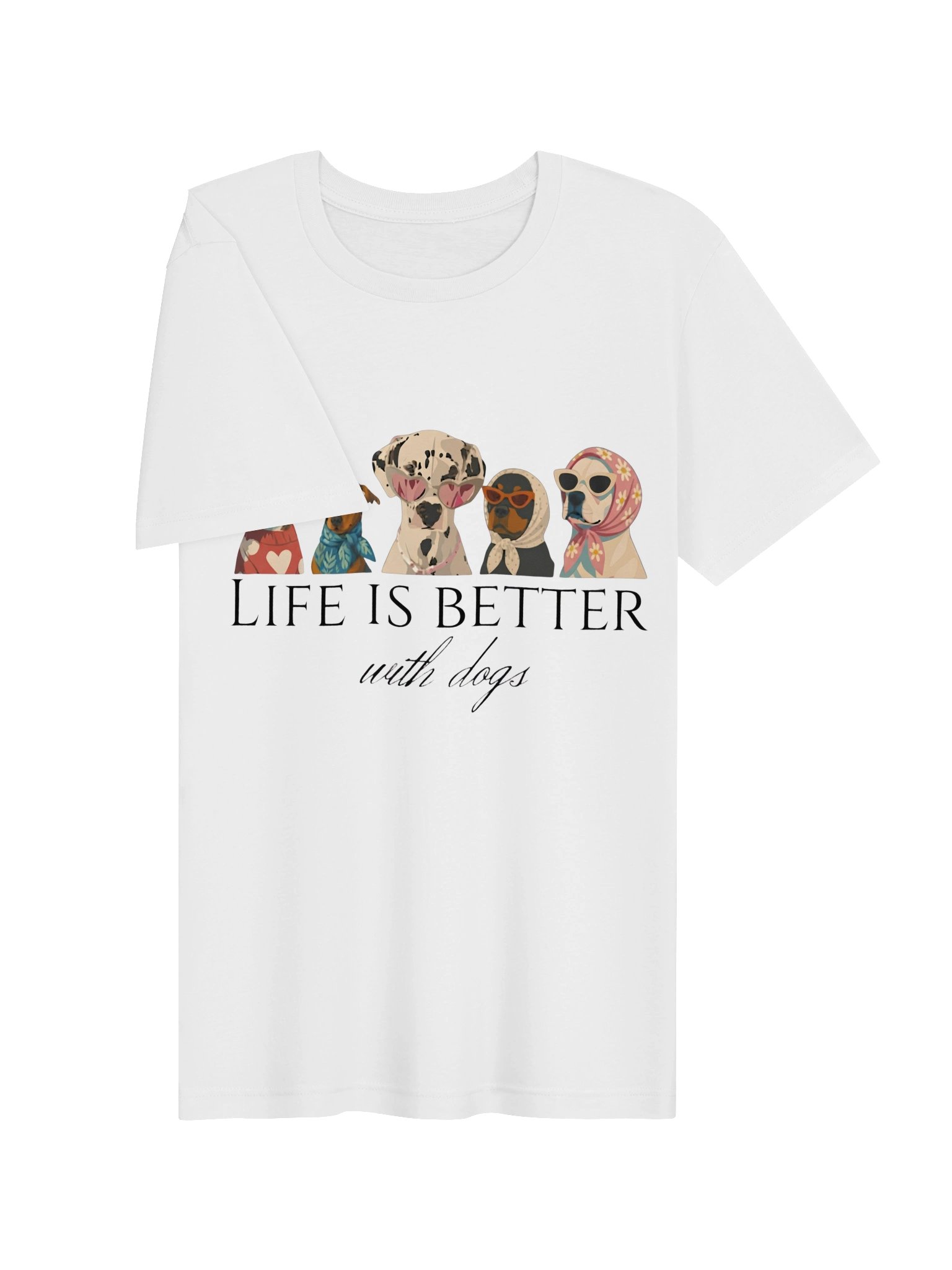 This Is Better Dog Crew Tee product image (73)