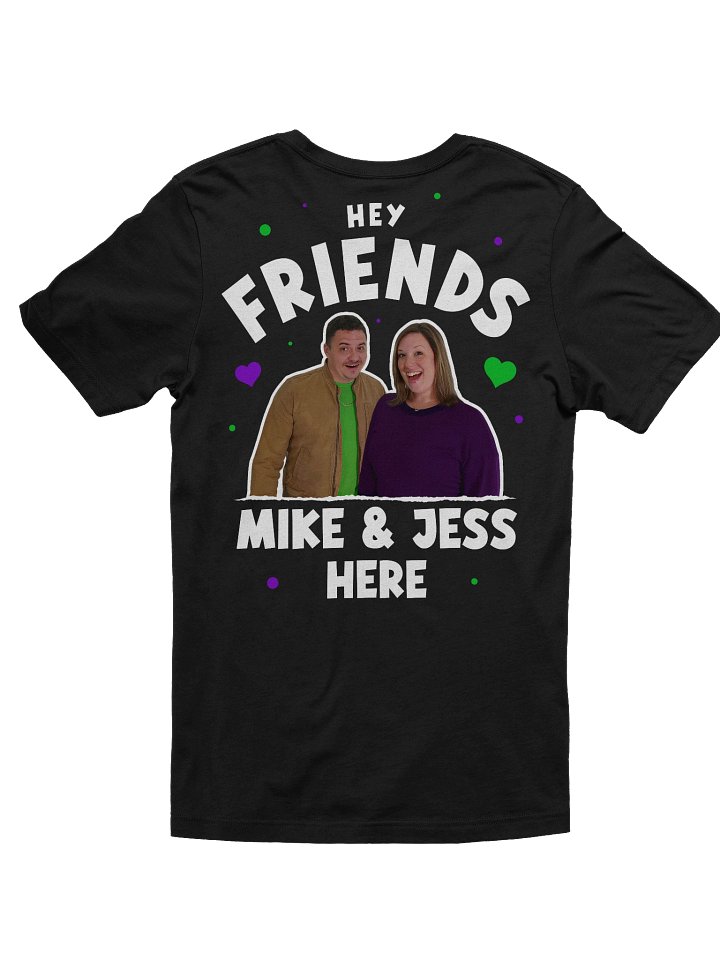 Hey Friends Full Back – Supersoft Unisex T-Shirt - RNTV Signature Collection product image (2)