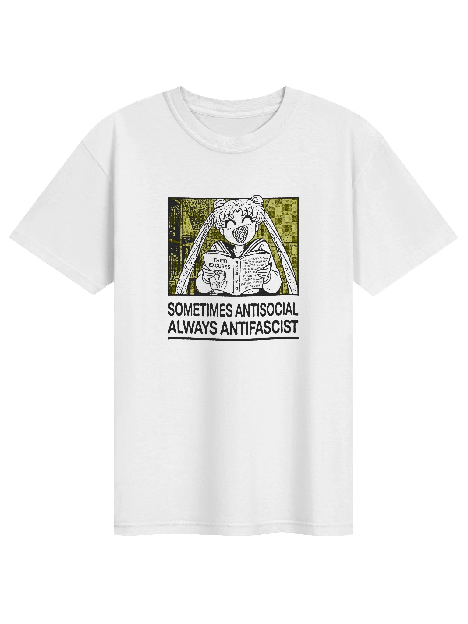 SOMETIMES ! T-shirt. white vers. product image (1)