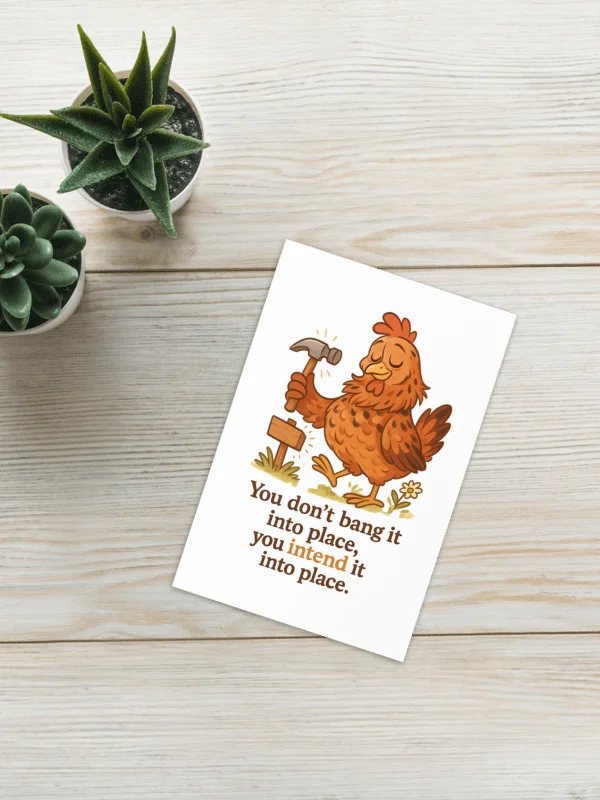 Intend It Into Place - Card product image (1)
