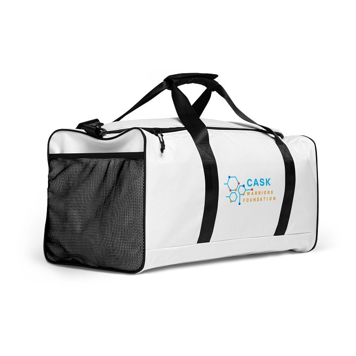 Carry Courage. Fuel Hope. — The CASK Warriors Premium Duffle product image (2)