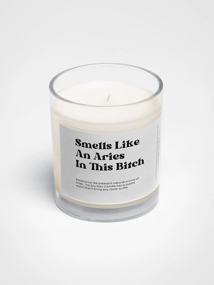 Funny Aries Candle product image (2)