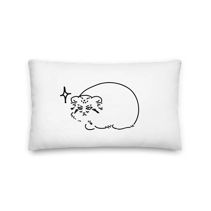Grumpy Manul - Pillow product image (2)