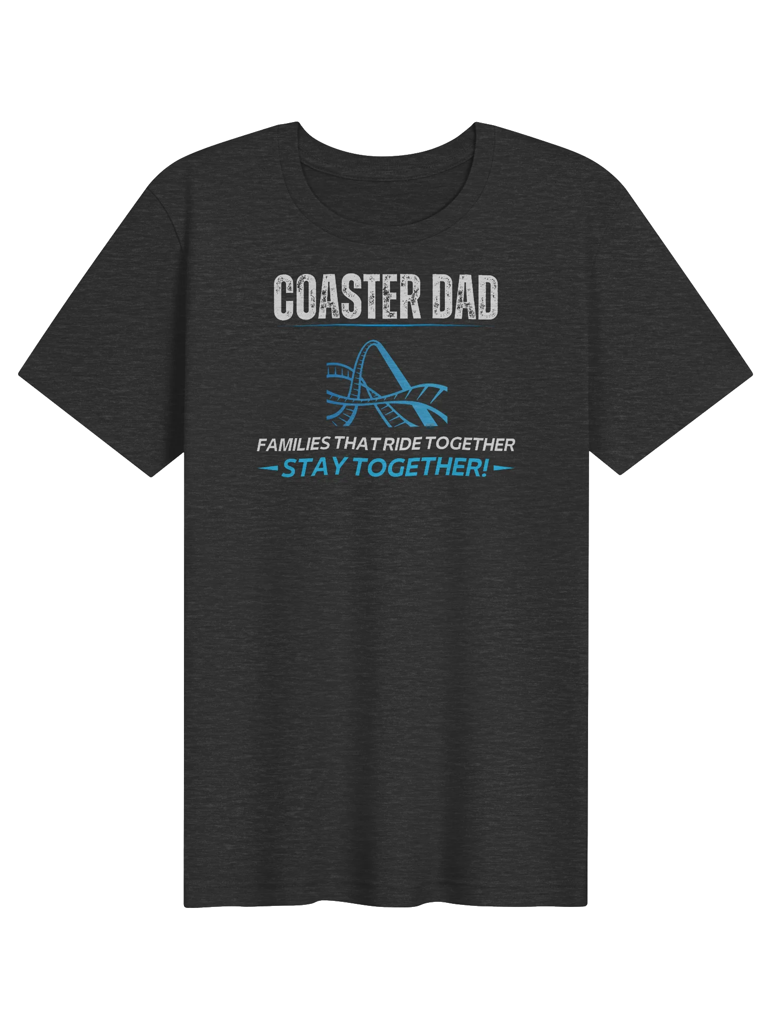 Roller Coaster Dad Theme Park Tee product image (1)
