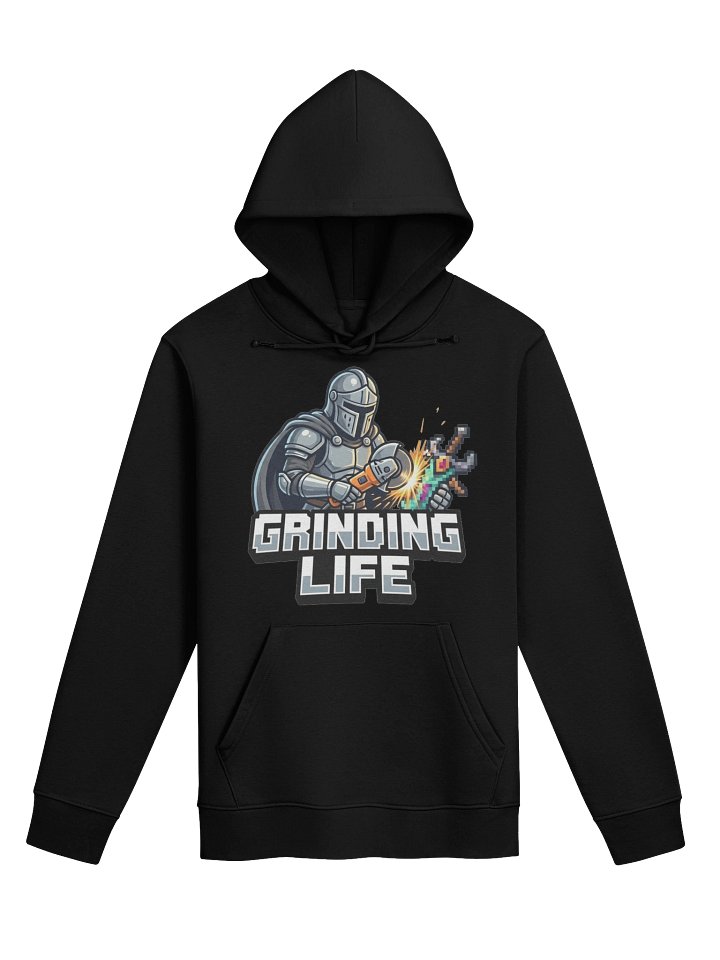 The No Life, Grinding Life Gamer Hoodie product image (2)