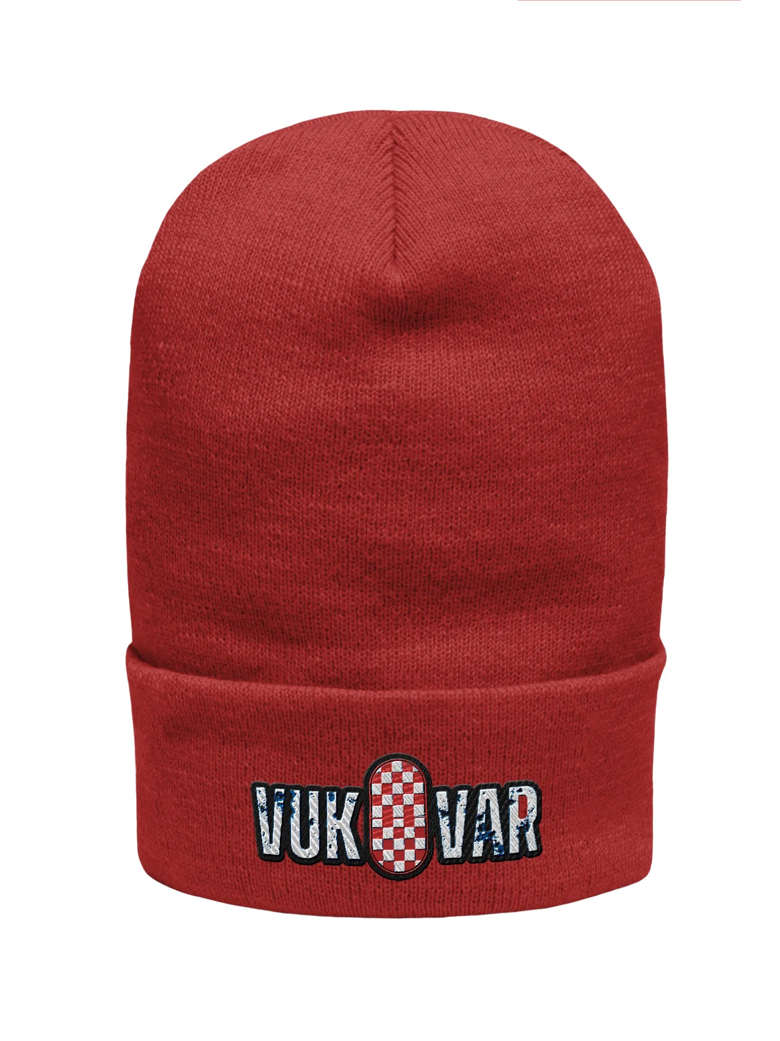 VUKOVAR Distressed Shield Beanie product image (1)
