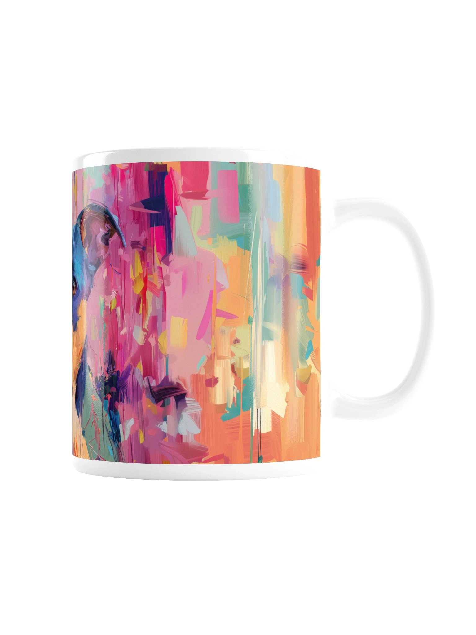 Painterly Pitbull Mug product image (4)