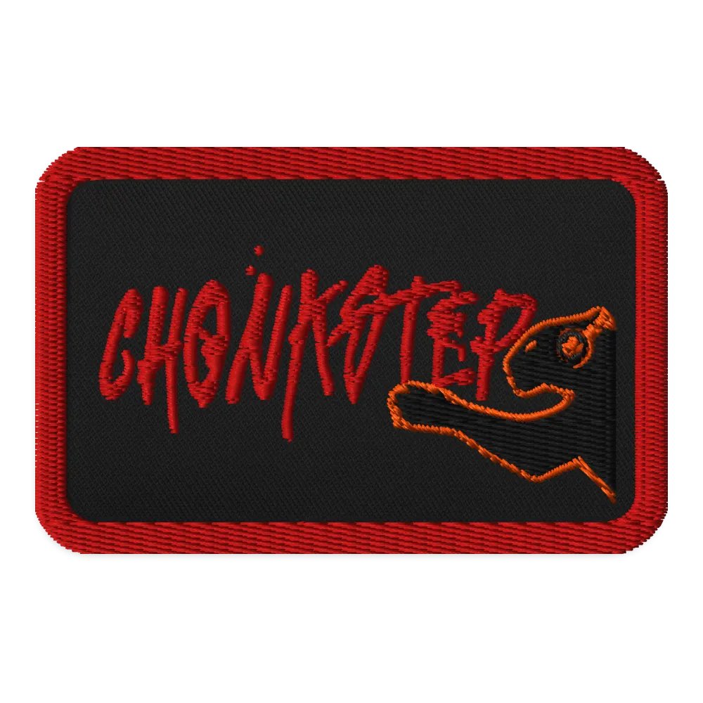 DJ STRIGOI CHONKSTEP EMBROIDERED PATCH product image (1)