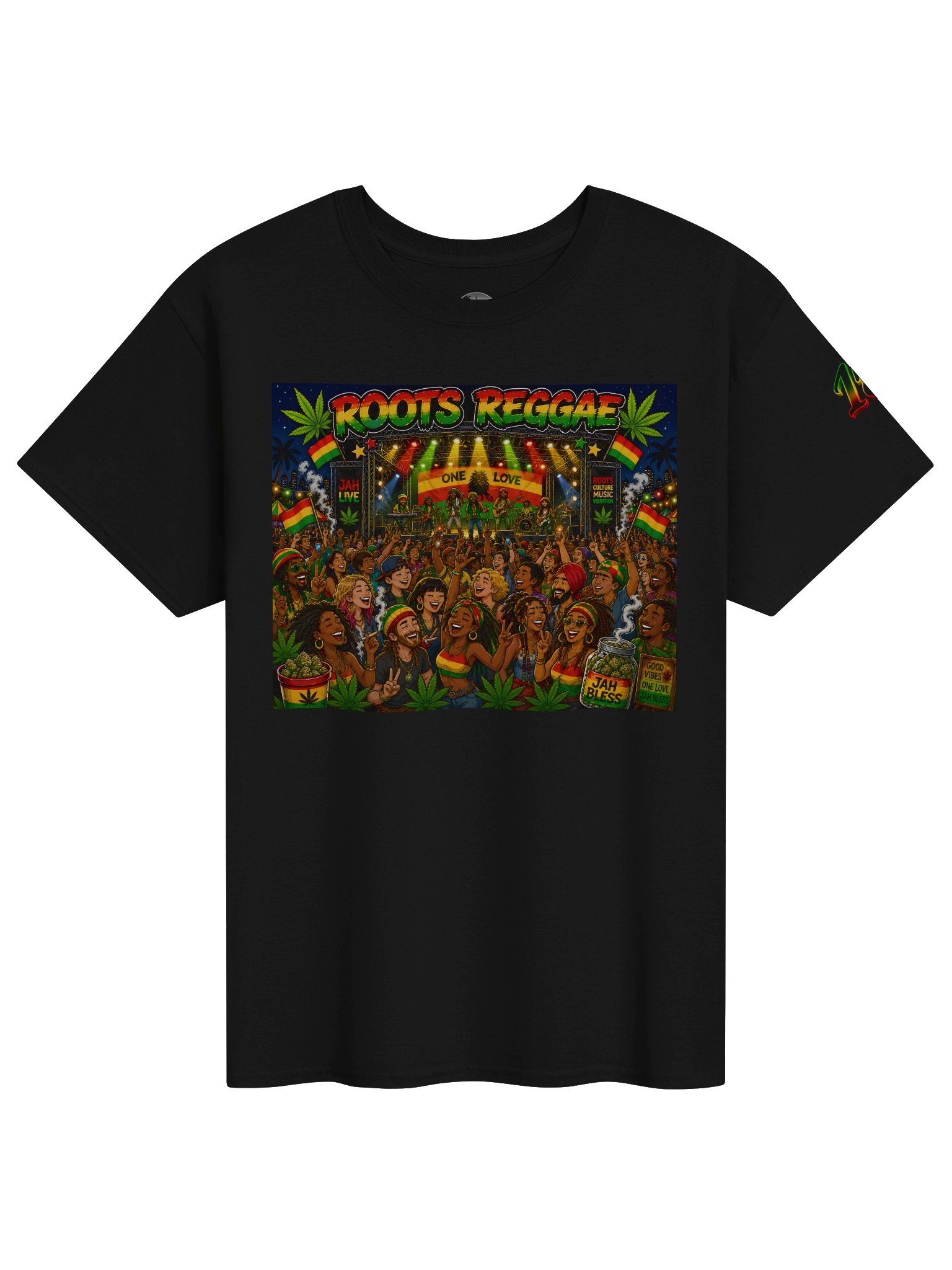 Year 15 Roots Reggae Concert Graphic Tee product image (1)