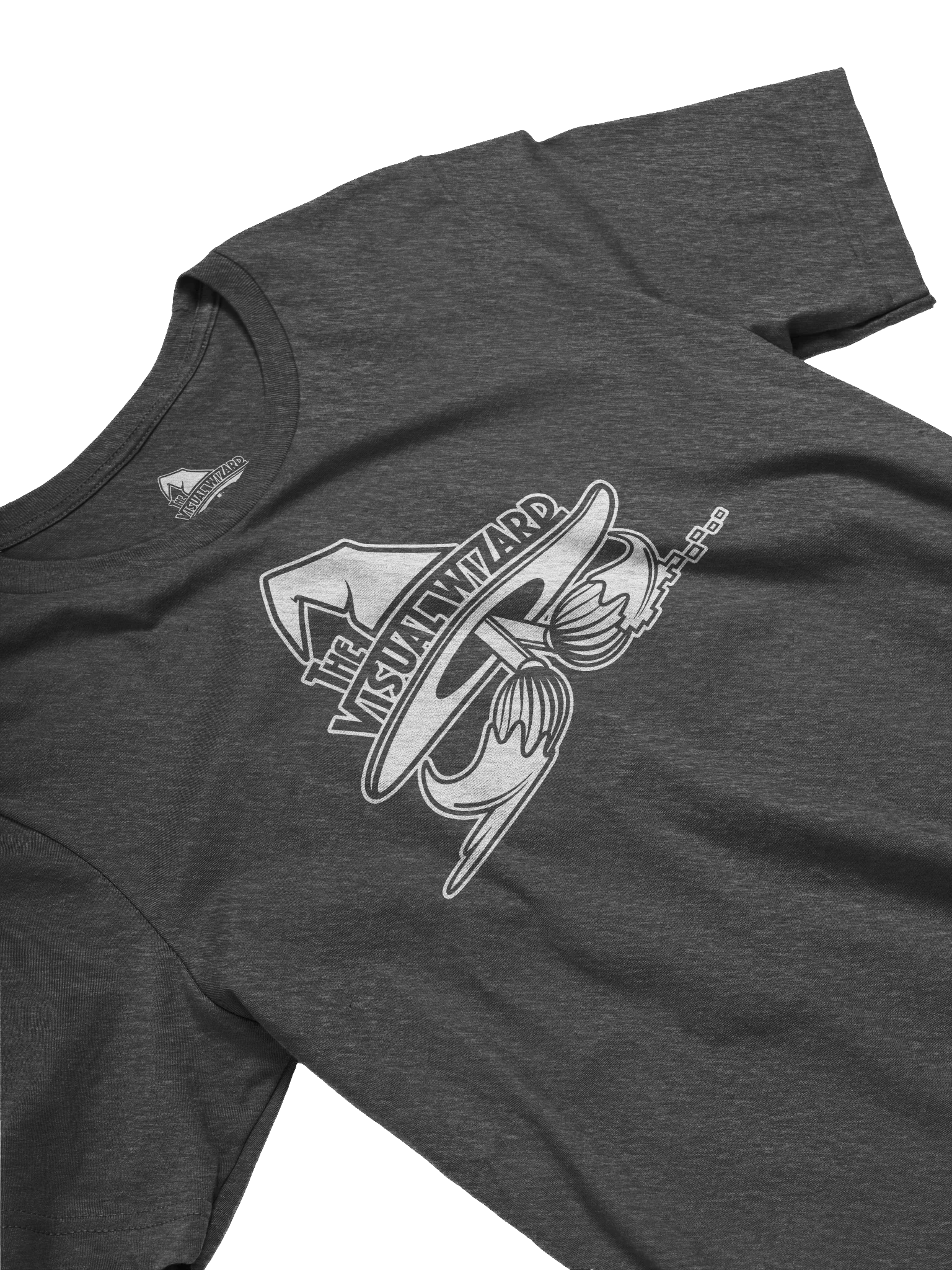 The Viz Wiz Logo (White) Signature Series T-Shirt product image (3)