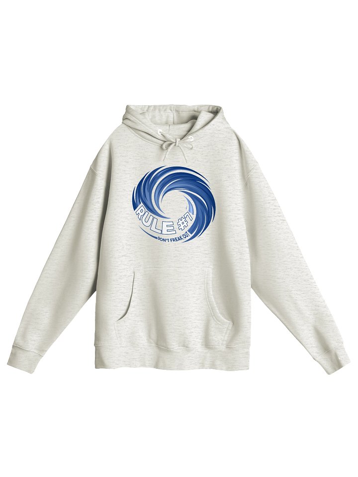 Rule #7 Hoodie Hockey Blue and White product image (13)