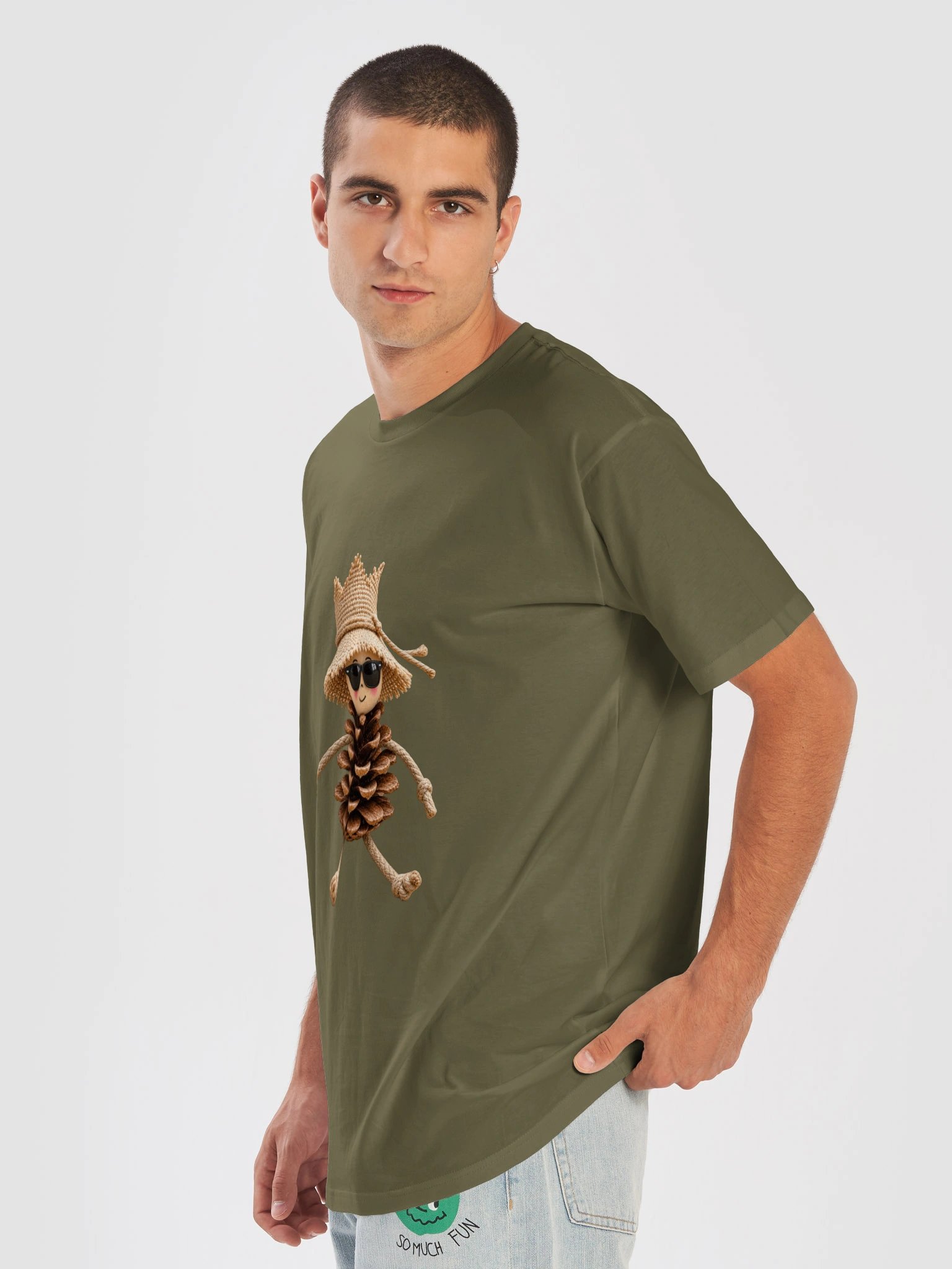The Autumn Pinecone — Fall Vibes T-Shirt product image (2)