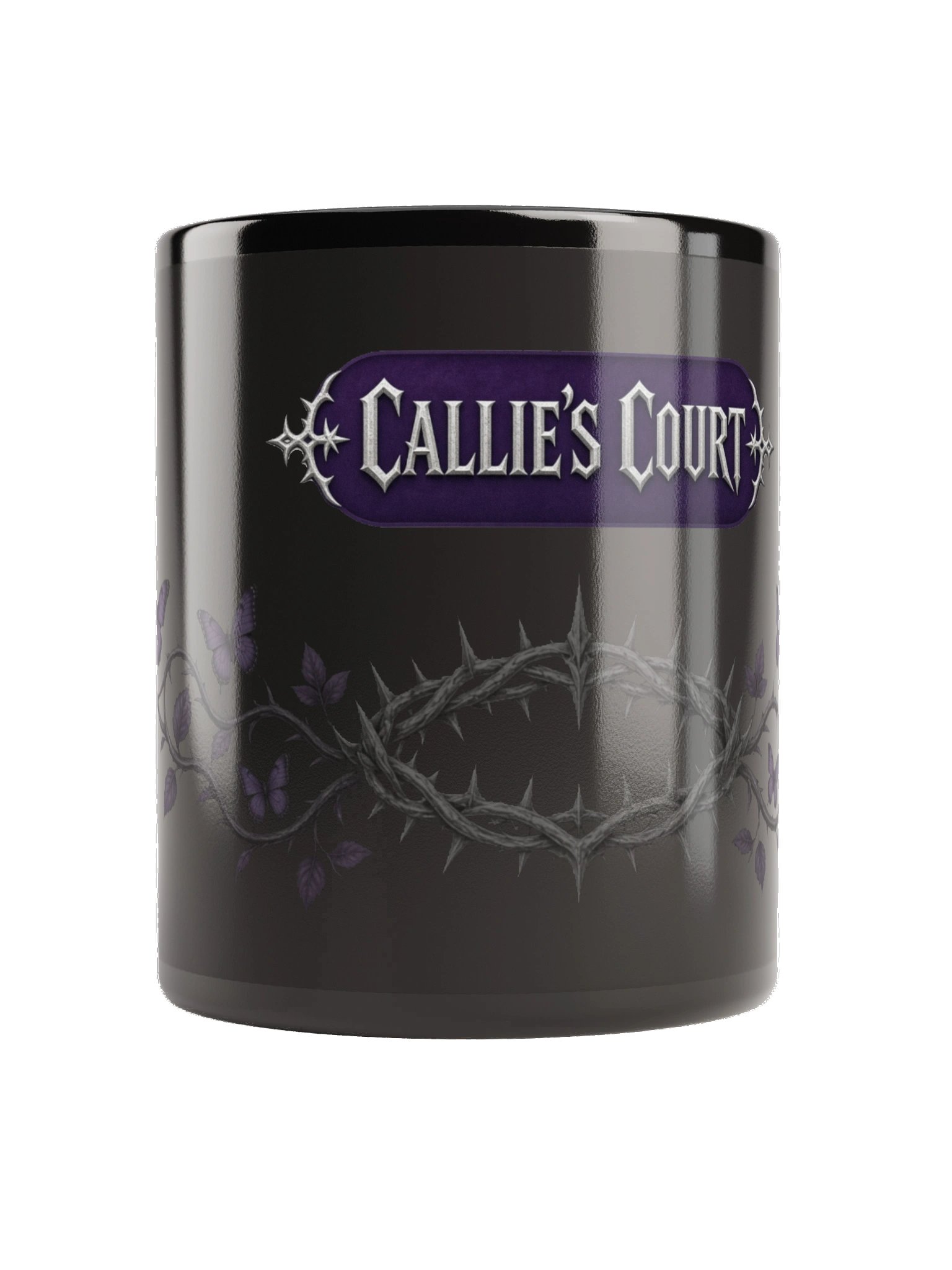 Callie's Black Glossy Court Mug product image (3)