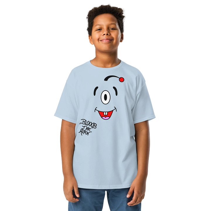 BLOOOB The Alien Silly Cartoon Face Kids Tee product image (3)