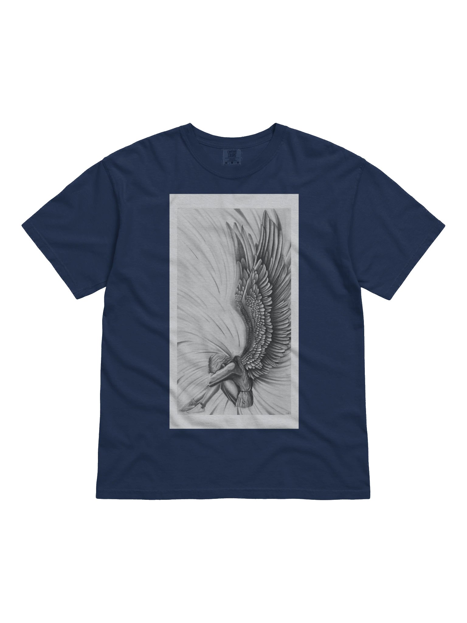 Mr. Asparagus Fallen Angel Artistic Logo Comfort T-Shirt product image (2)