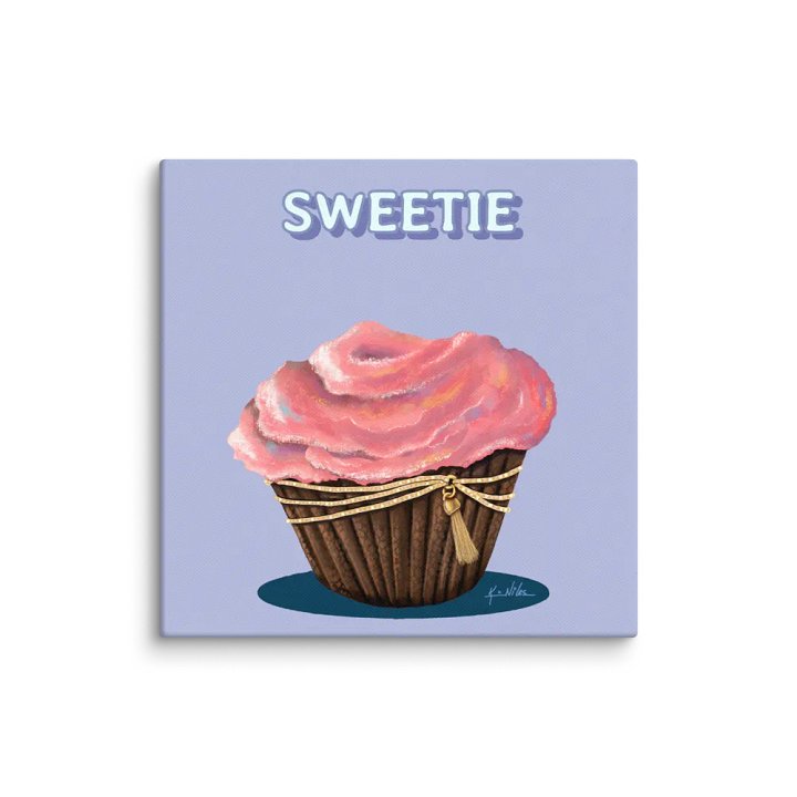 Cupcake Princess Canvas Print product image (2)