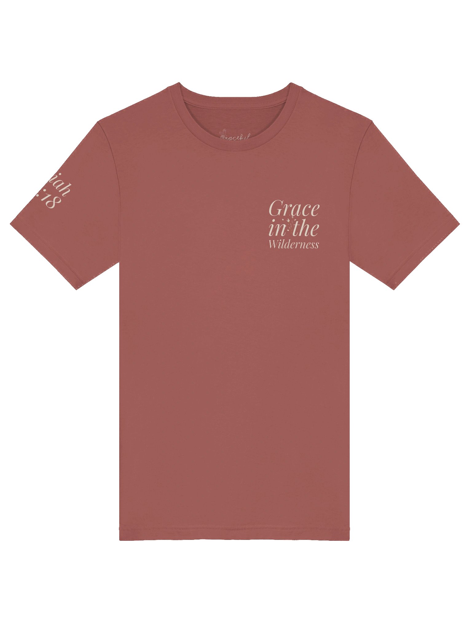 Grace in the Wilderness Tee – Isaiah 30:18 \| By Grace Capsule product image (5)