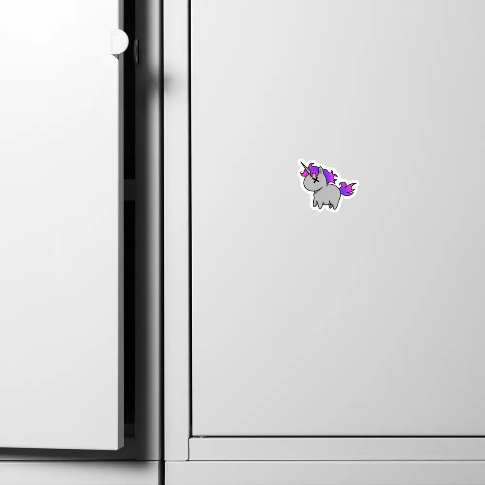 Unicorn Die-Cut Magnet product image (8)